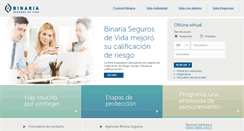 Desktop Screenshot of binariavida.com.ar